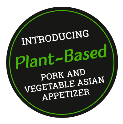 Introducing Plant-Based Pork and Vegetable Asian Appetizer